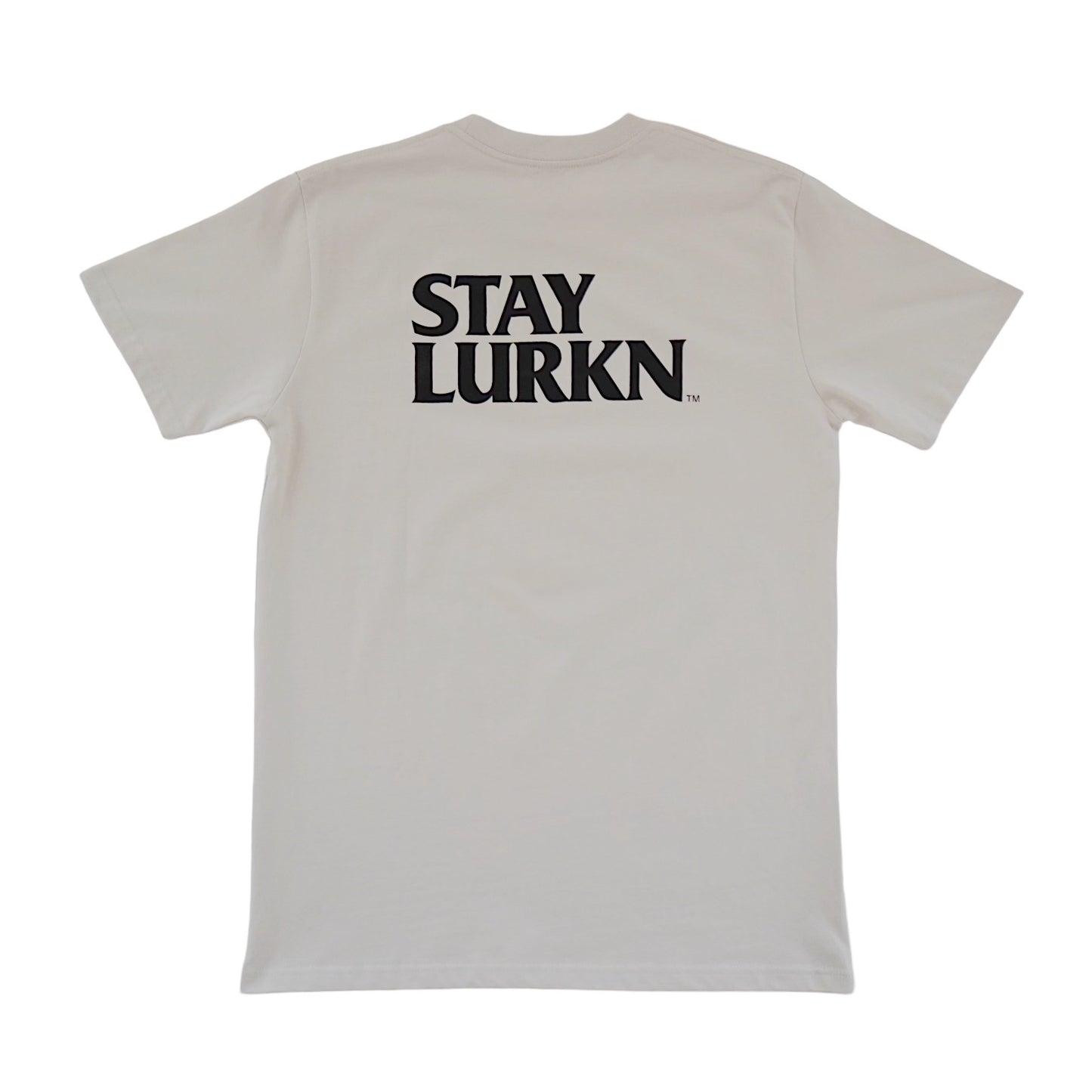 STAY LURKN OG LOGO TEE - BONE