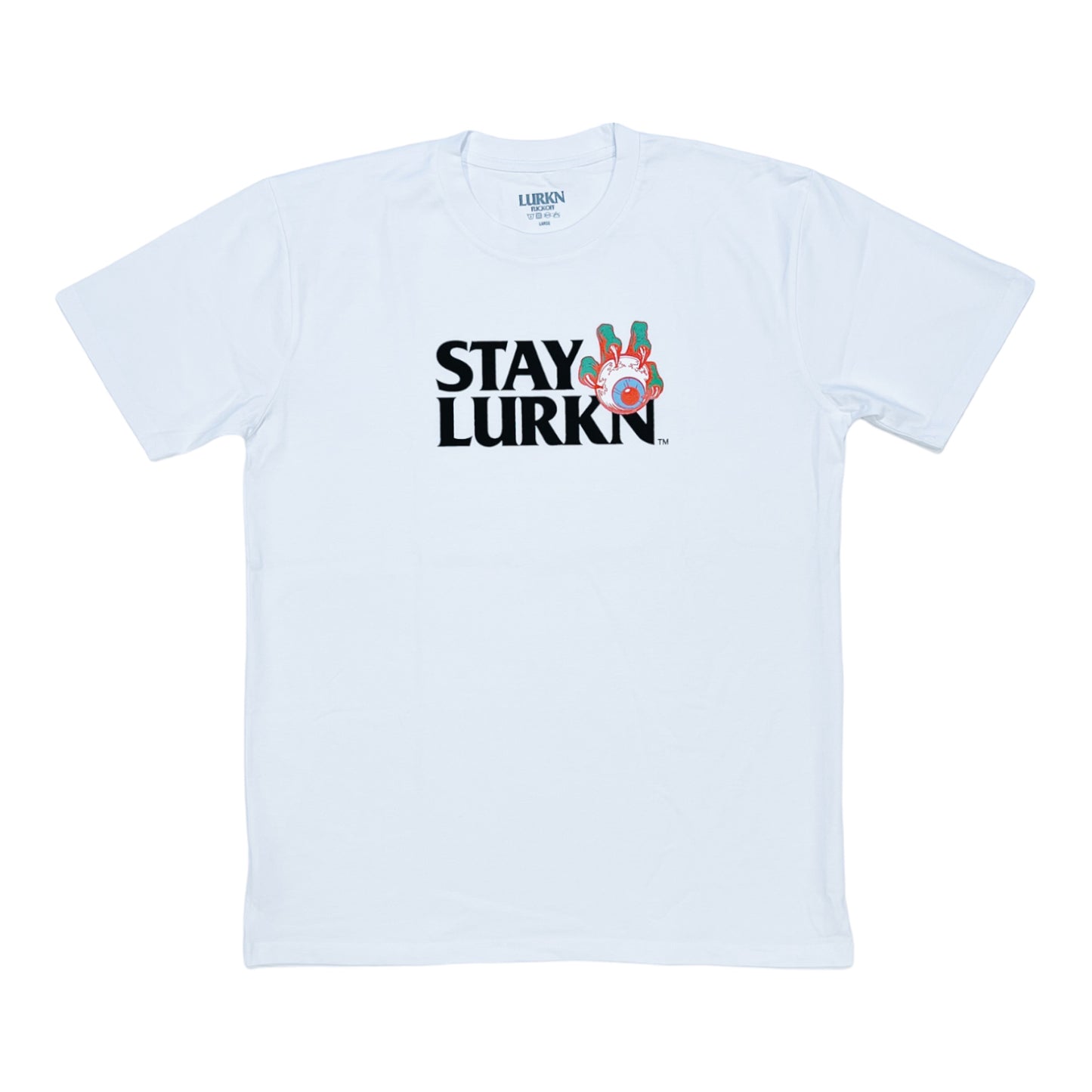 LURKN Watcher Tee - White