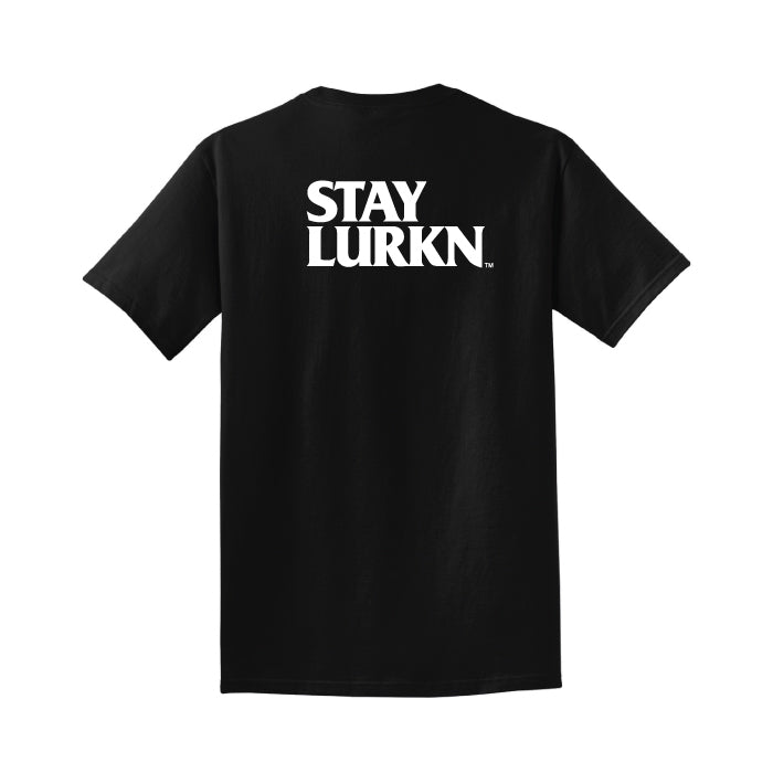 STAY LURKN OG LOGO TEE - BLACK